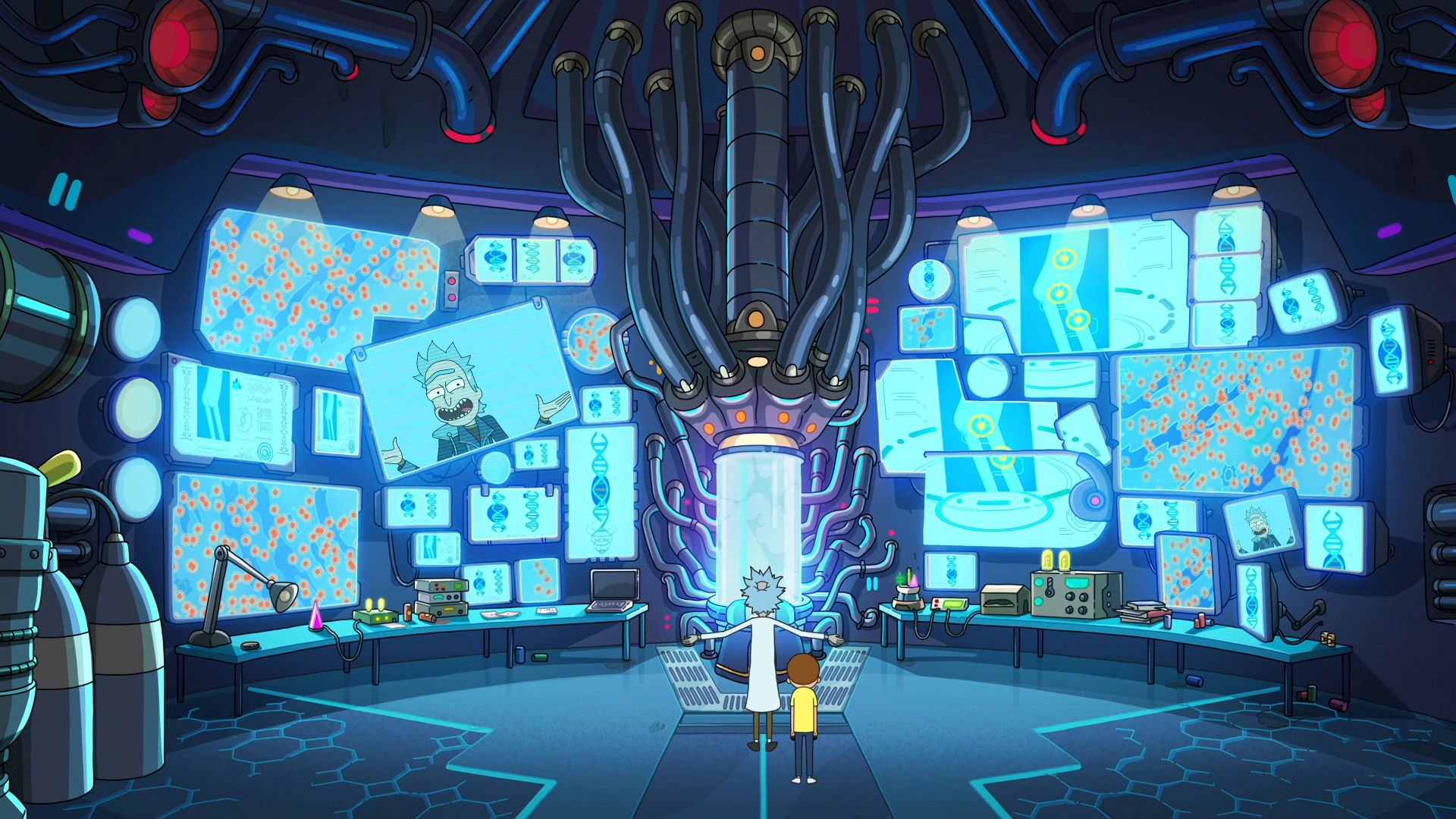 rick and morty wallpaper