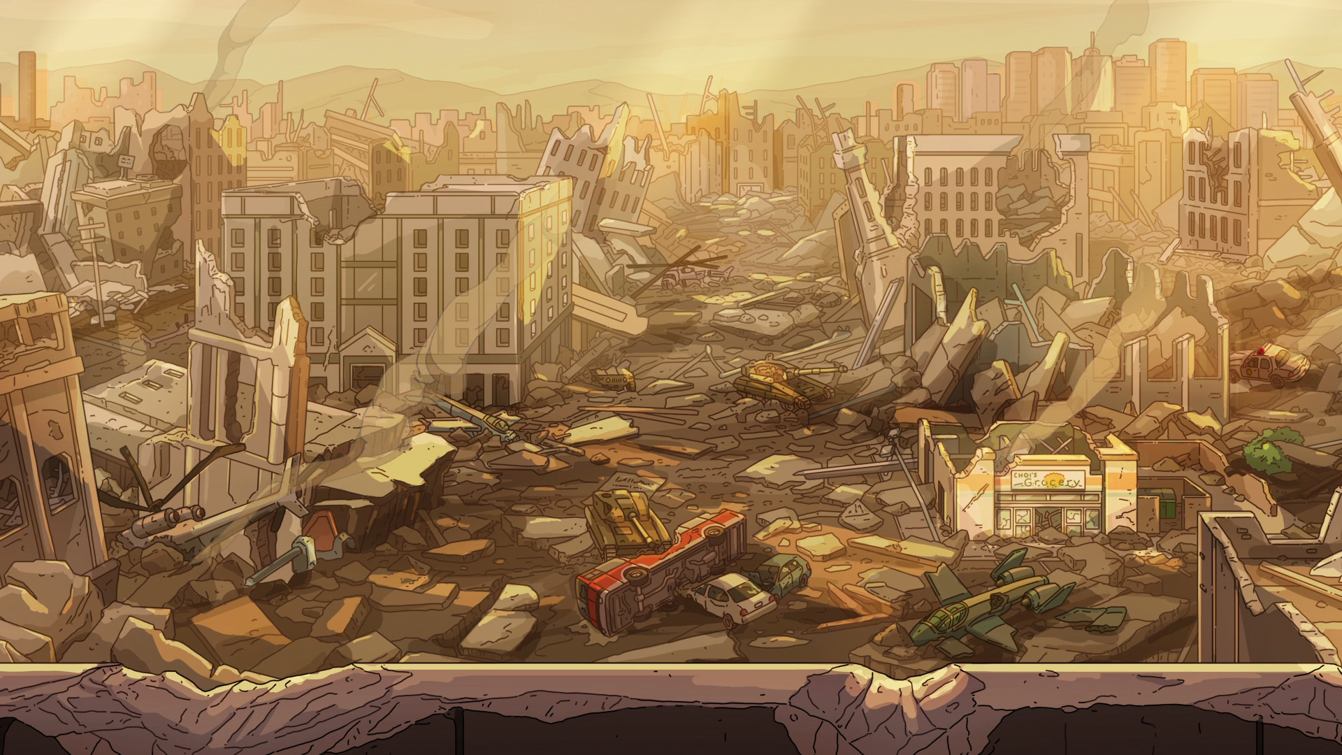 rick and morty wallpaper