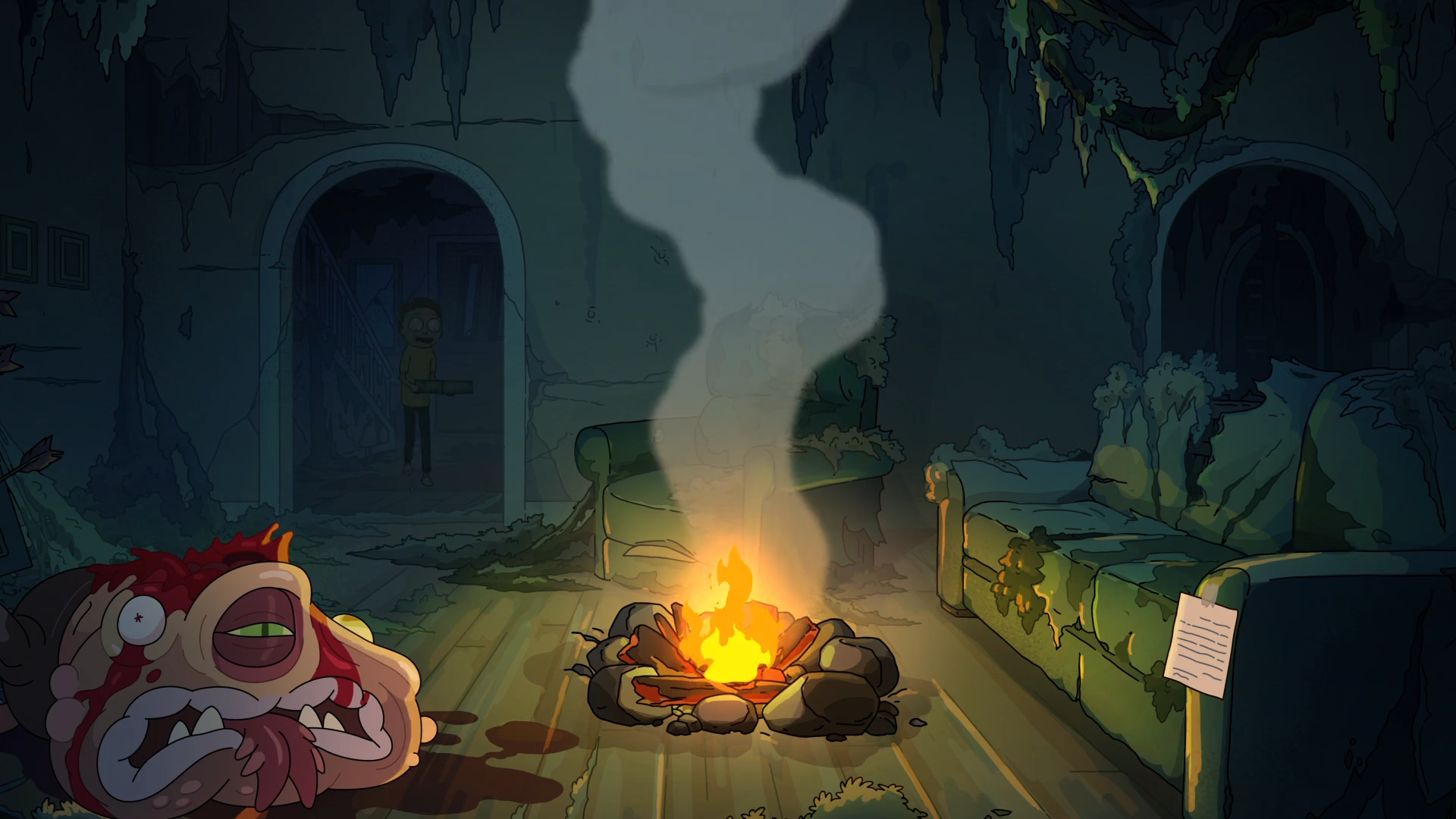 rick and morty wallpaper