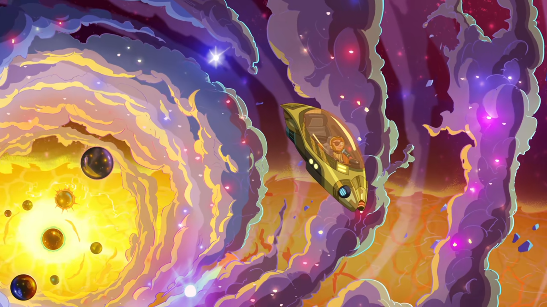 rick and morty wallpaper