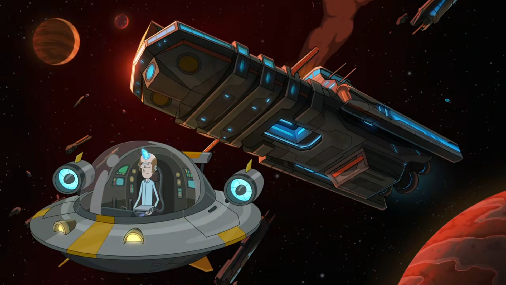 rick and morty wallpaper