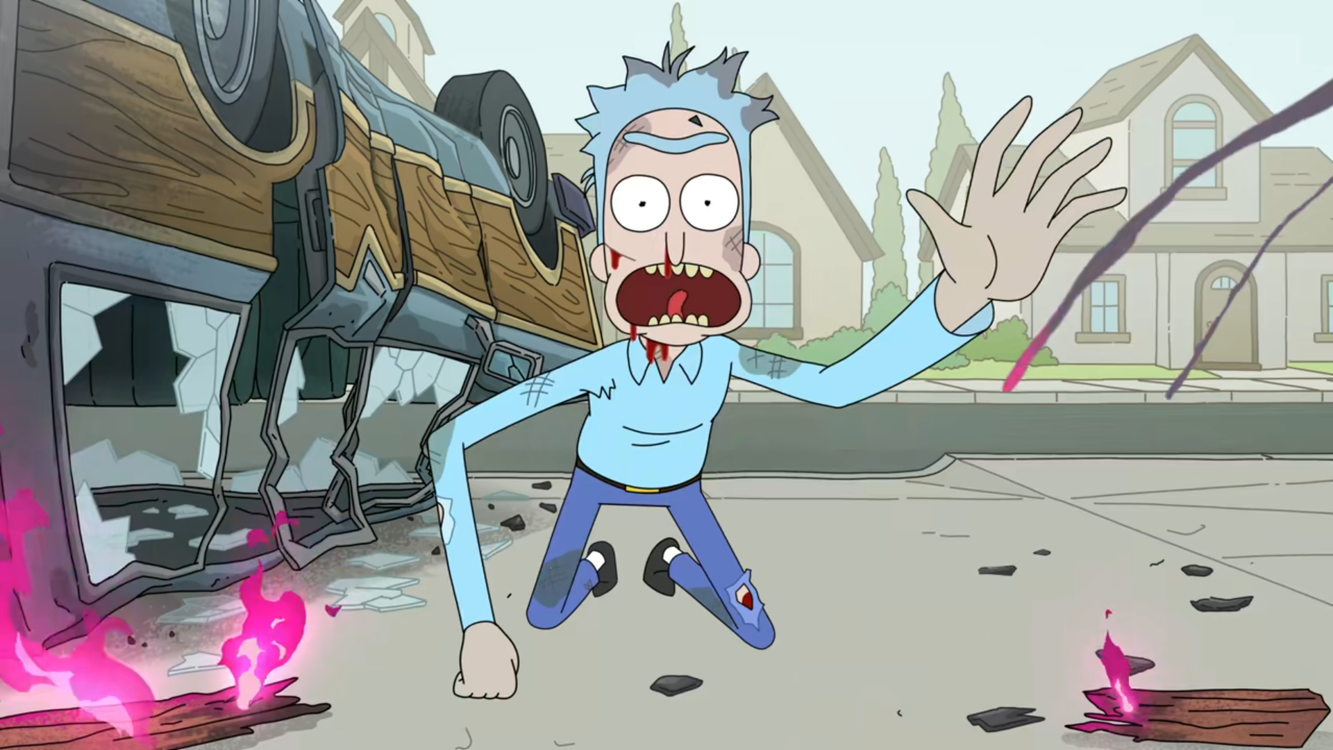 rick and morty wallpaper