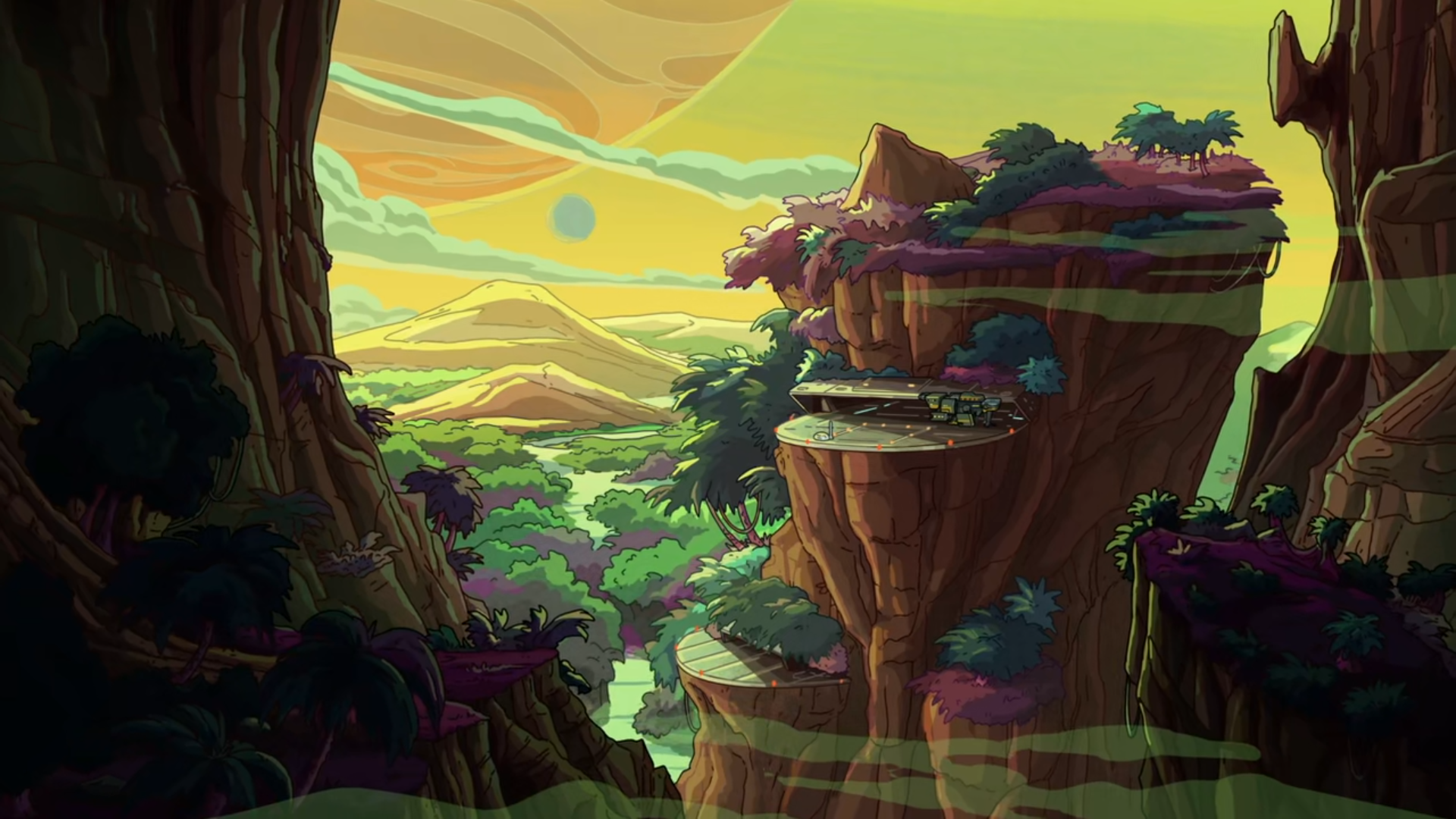 rick and morty wallpaper