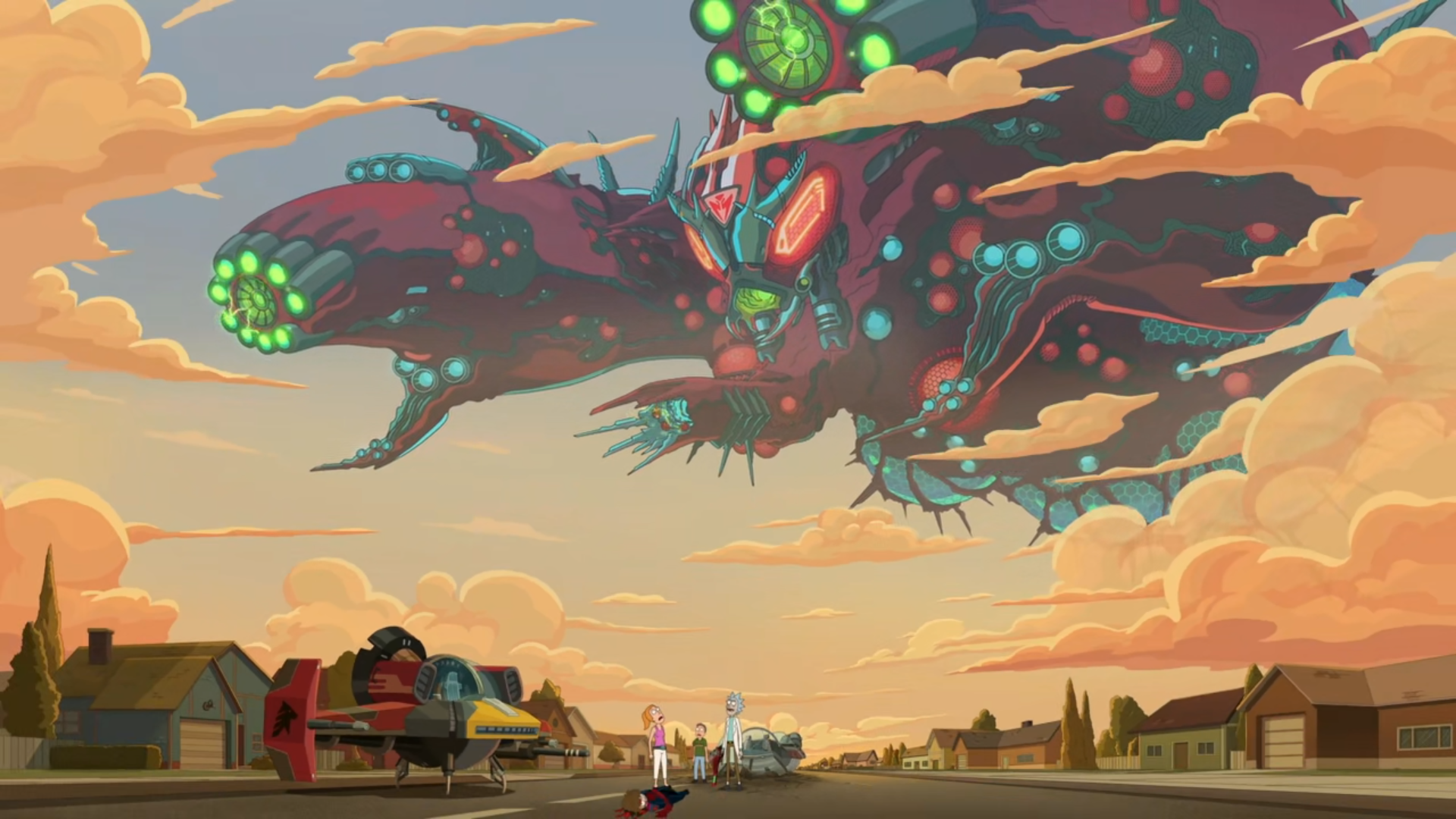 rick and morty wallpaper