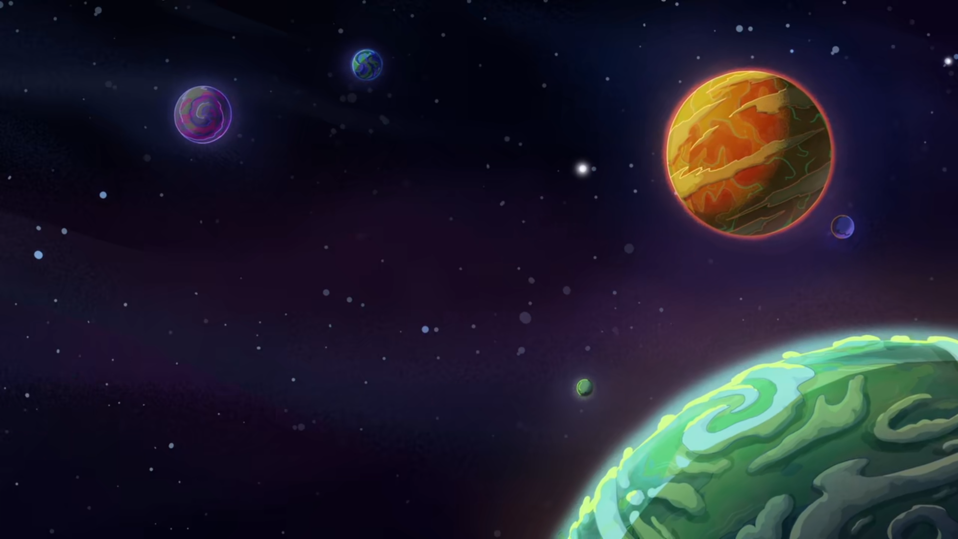 rick and morty wallpaper