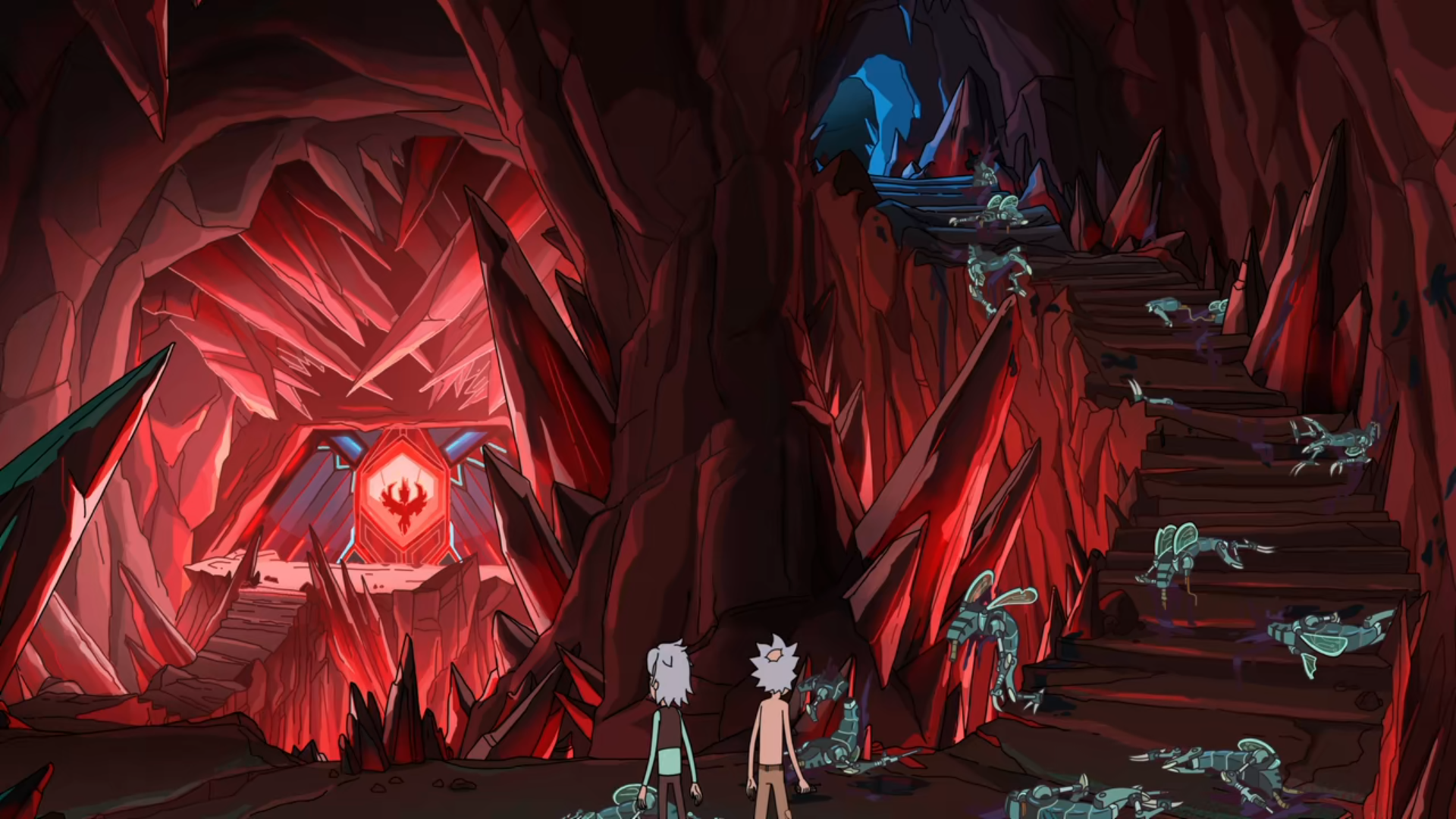 rick and morty wallpaper