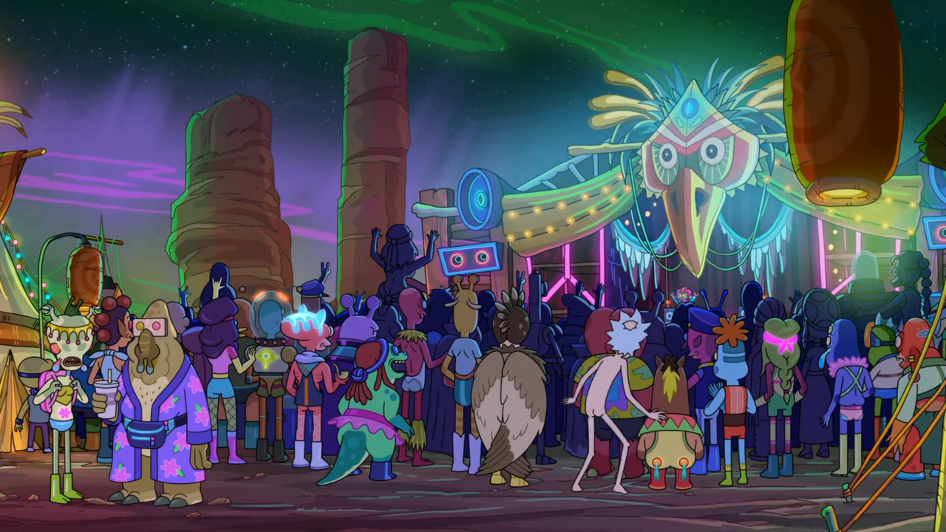 rick and morty wallpaper