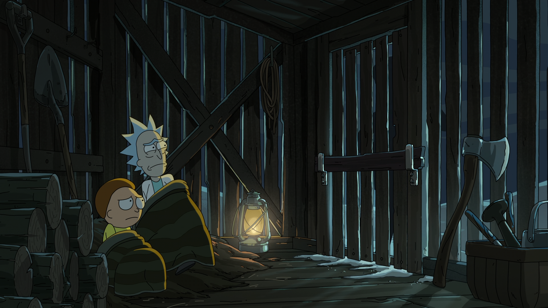 rick and morty wallpaper