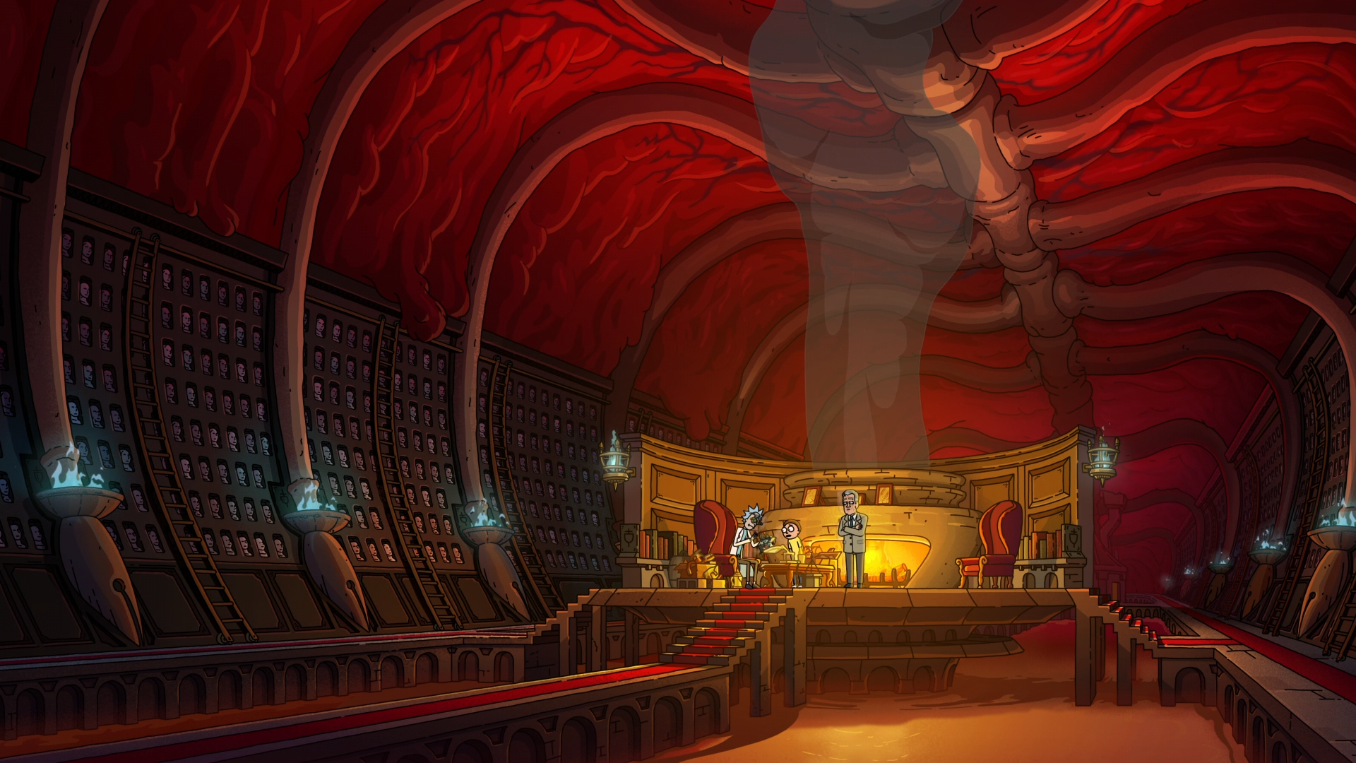 rick and morty wallpaper