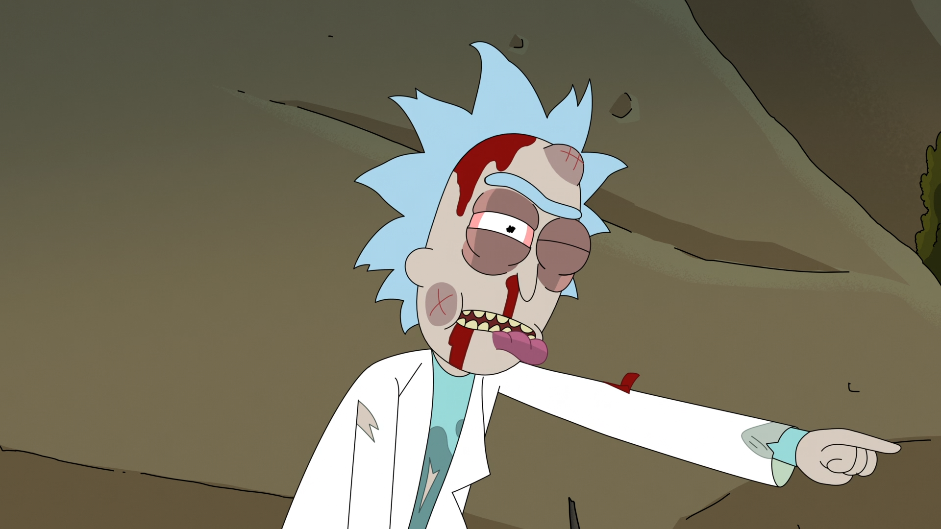 rick and morty wallpaper