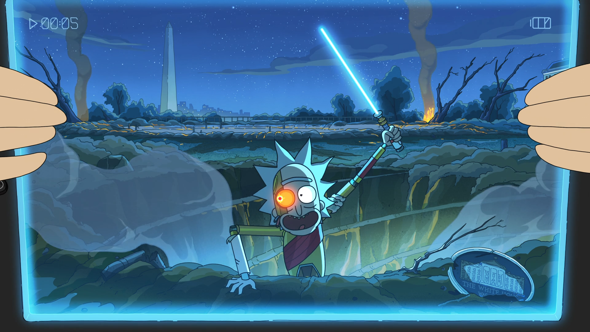 rick and morty wallpaper