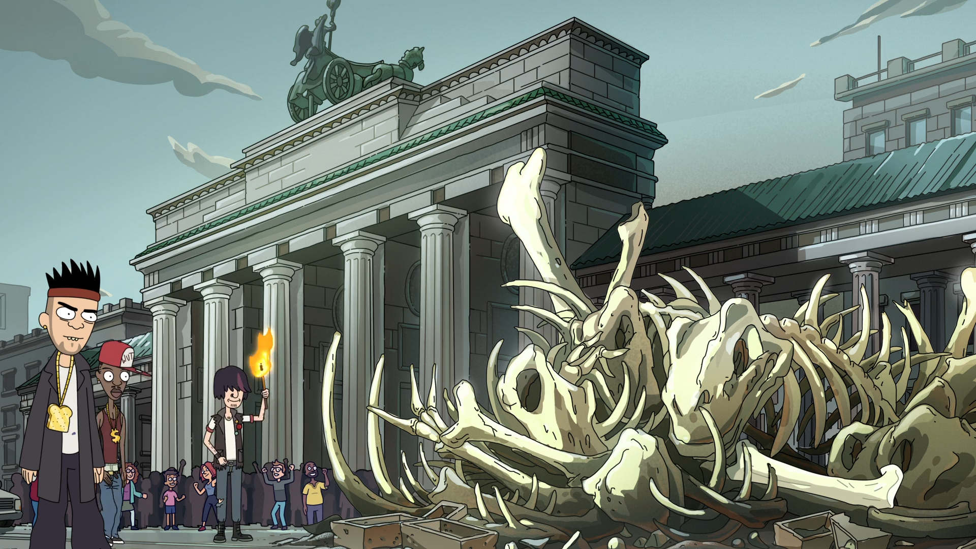 rick and morty wallpaper