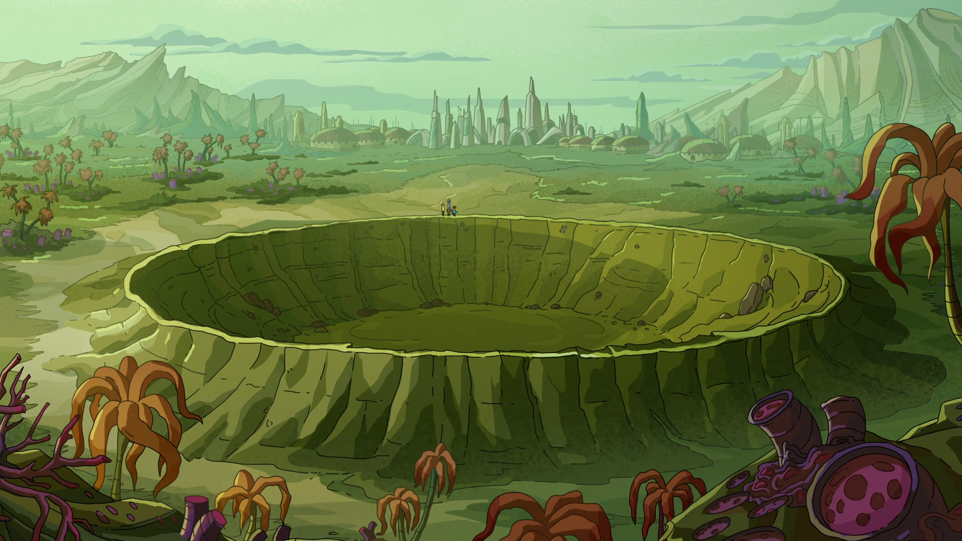 rick and morty wallpaper