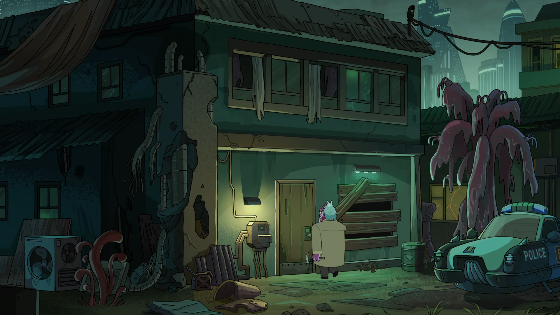 rick and morty wallpaper