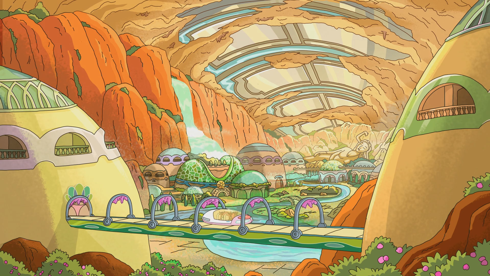 rick and morty wallpaper