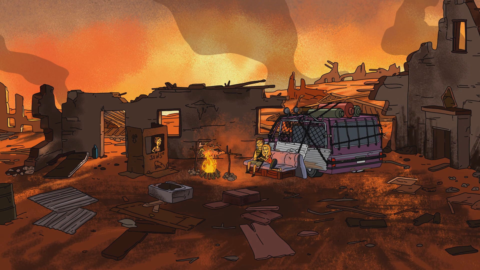 rick and morty wallpaper