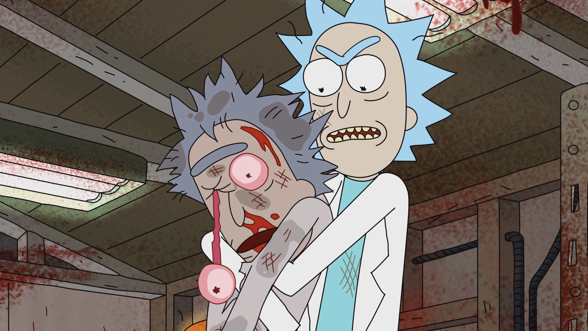 rick and morty wallpaper