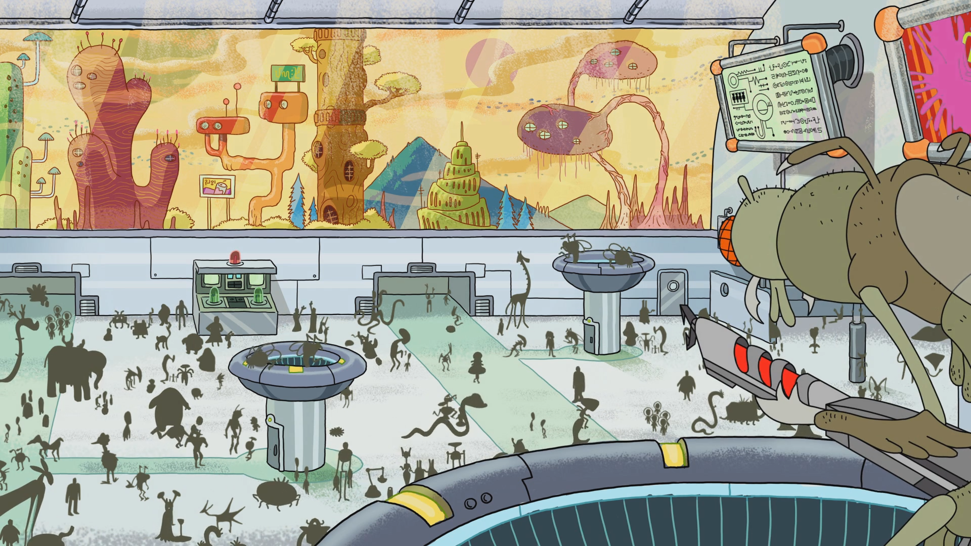 rick and morty wallpaper