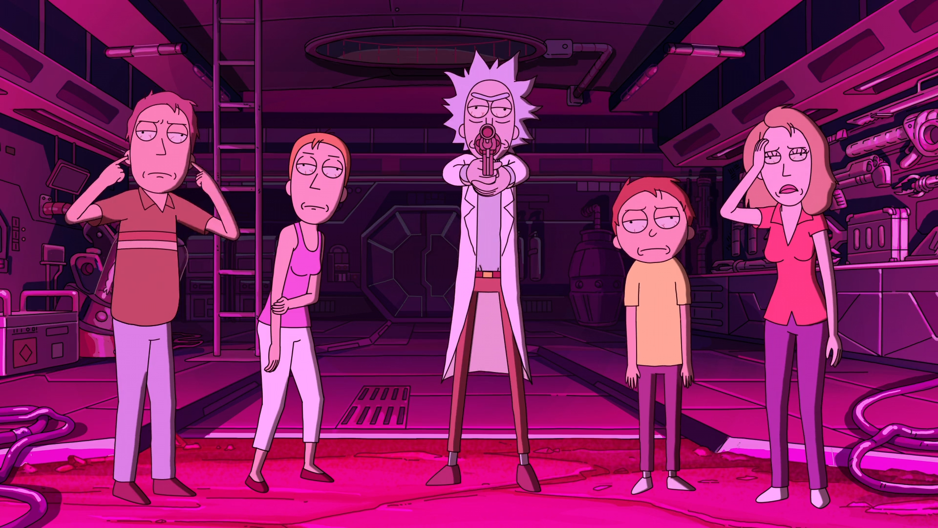 rick and morty wallpaper